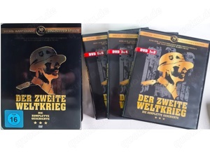 Der zweite Weltkrieg - Die komplette Geschichte, 6 DVDs, Steelbox, Zustand: sehr gut