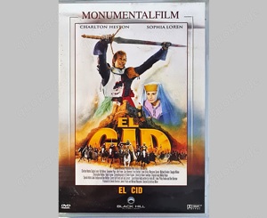 El Cid, DVD, Charlton Heston, Sophia Loren, Monumentalfilm, Zustand: gut