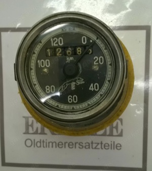 Tachometer Express 120 kmh Einbau 60mm Orginalteil. generalüberholt.