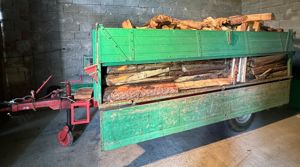 Brennholz - 1 Wagenladung mit ca. 7RM Kiefer Fichte gemischt 1m