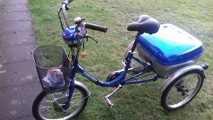 E-BIKE Dreirad 20 zoll. Erwachsene. Neuwertig!