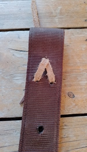 Off Billet aus Nylon, braun, 47 cm, wie neu Bild 2