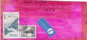 (0100) POLEN Brief nach Deutschland portofrei