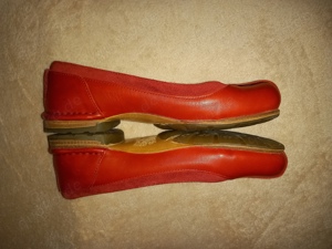 Dr. Martens Leder Pumps Gr.38 sehr guter Zustand rot Halbschuhe Bild 7