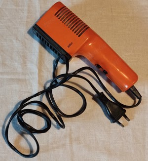 Braun Retro Fön 70er Jahre Rarität, funktionstüchtig