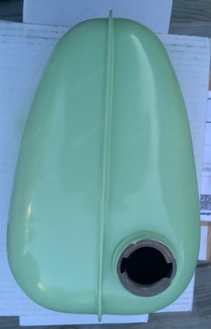 Tropfentank 3,2L.  Farbe Weissgrün Originalteil.