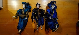 3 Wunderschöne Porzellanpuppen aus Venedig
