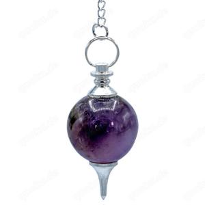 Pendel Rosenquarz, Amethyst, Bergkristall