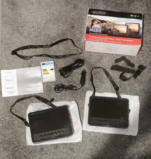 LCD Monitor incl. DVD-Player+extra 7 LCD Monitor 