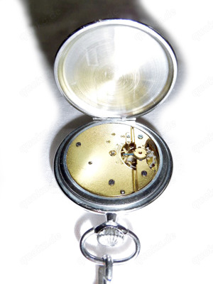 Schöne alte Taschenuhr Bild 4