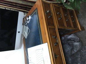 Orginal- aus England Chesterfield (Leder) Bild 3