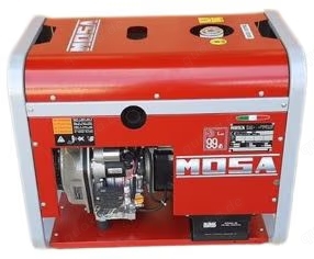 Stromerzeuger Notstromaggregat Benzin 9 KVA 230V AVR Rad E-Start - image 2