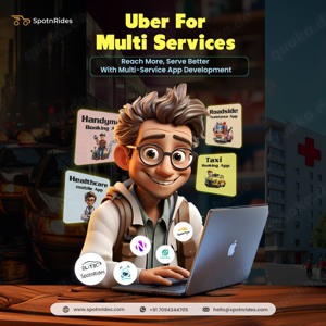 Gojek Clone App Development | SpotnRides  Bild 3