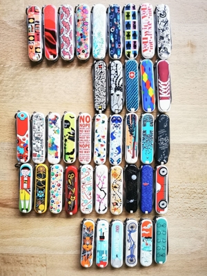classic limited edition 2O11 - 2015 Victorinox unvollständige Sammlung
