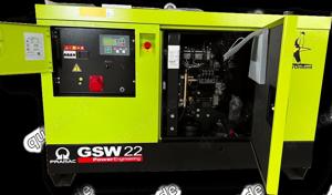 Stromerzeuger Notstromaggregat Diesel PRAMAC GSW22 PERKINS 20 kVA Bild 2