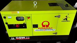 Stromerzeuger Notstromaggregat Diesel PRAMAC GSW22 PERKINS 20 kVA Bild 4