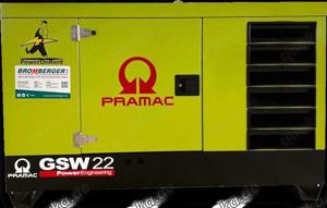 Stromerzeuger Notstromaggregat Diesel PRAMAC GSW22 PERKINS 20 kVA Bild 3