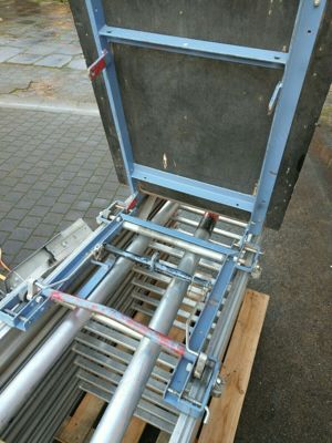 Geda Lift FixLift 250 Schrägaufzug Leiterlift Bauaufzug 17,5 Meter 2012 Bild 3