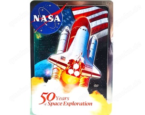 NASA - 50 Years of Space Exploration, 5 DVD's in Metallbox, Zustand: sehr gut