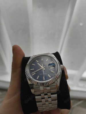Rolex Blau Datejust 36 Motif Jubilee