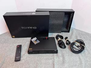 TOPPING D90SE MQA schwarz Bluetooth DAC mit OVP und Fernbedienung