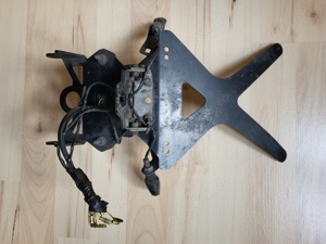 Motorrad Set Kennzeichenhalter, LED-Rücklicht, 2 LED-Blinker Bild 2