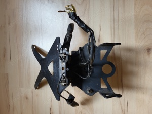 Motorrad Set Kennzeichenhalter, LED-Rücklicht, 2 LED-Blinker Bild 3