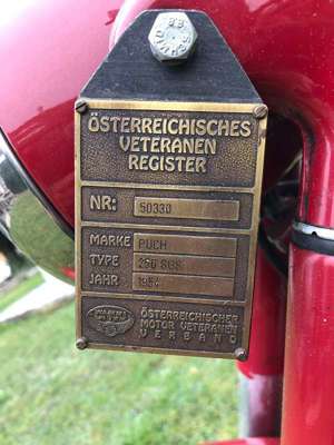 1954 Puch 250 SGS Bild 9