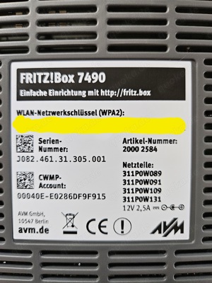 Fritzbox 7490 Bild 2