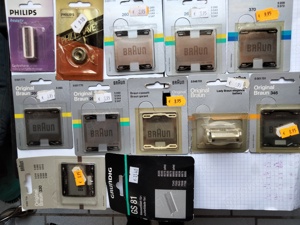 Ersatzfolienset für Elektrorasierer 19 Stück 