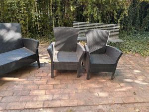 Garten   Terassenmöbel 1 Bank 2 Sessel 1 Stuhl Bild 5