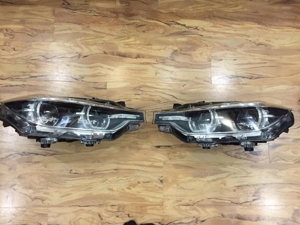 bmw f30 f31 adaptive lci oem left & right set full led headlight lhd set eu