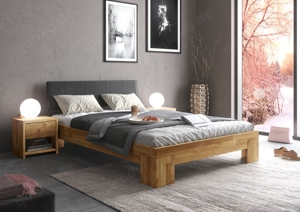 Kleiderschrank 4trg. Spiegel Tobi 4S Wildeiche teilmassiv Bild 9