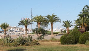 Erschlossenes Baugrundstück 910m2 ,  Strand 700m. Meerblick