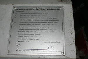 Falzformer Winkelfalz Dachfalzbleche Schlebach SPM 3080 Bild 2