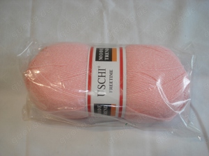 12 x 150 g Strick und Häkelgarn Uschi Polar rosa 405 m neu OVP Bild 2