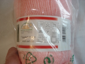 12 x 150 g Strick und Häkelgarn Uschi Polar rosa 405 m neu OVP Bild 5