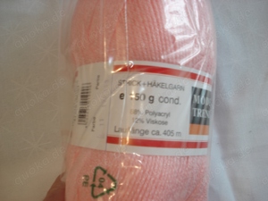 12 x 150 g Strick und Häkelgarn Uschi Polar rosa 405 m neu OVP Bild 4