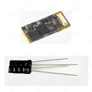 ZIMO Elektronik MS581N18G Sounddecoder Next18 +2 Goldcaps - NEU