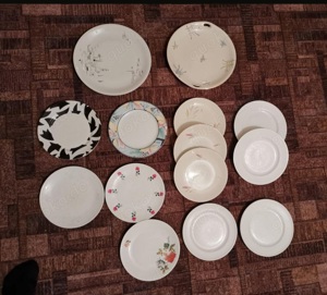 Teller verschiedenen  