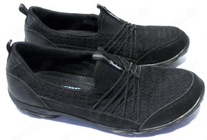 Skechers Slipper - Gr. 39,5 - Sohleninnenlänge: 26,5 cm - schwarz - Memory Foam Bild 3