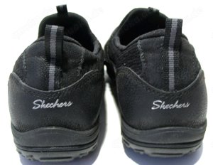 Skechers Slipper - Gr. 39,5 - Sohleninnenlänge: 26,5 cm - schwarz - Memory Foam Bild 5
