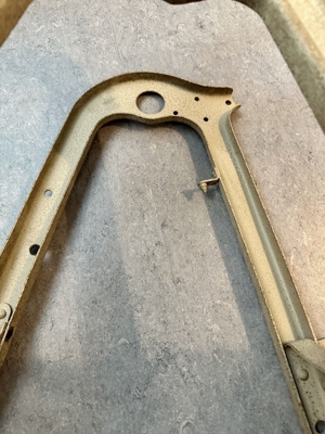 BMW R4 Rahmen 1935 Oldtimer. Original Vorkrieg. Keine BMW R12, R35 oder EMW Bild 2