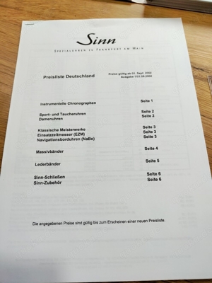 Sinn 144 St Sa Edelstahl Perlgestrahlt Bild 2