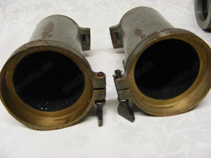 Uboot Fernglas Kriegsmarine blc U.D.F. 7x50 mit Sturzbechern 6,6Kg schwer Bild 2