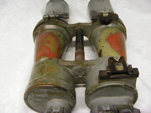 Uboot Fernglas Kriegsmarine blc U.D.F. 7x50 mit Sturzbechern 6,6Kg schwer Bild 5