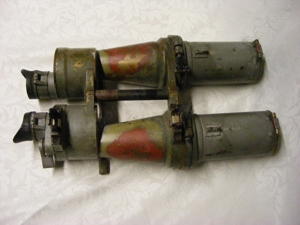 Uboot Fernglas Kriegsmarine blc U.D.F. 7x50 mit Sturzbechern 6,6Kg schwer Bild 8