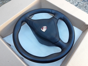 Porsche 911 993 996 Boxster 986 3 Speichen Lenkrad Leder Airbag Sehr selten TOP Bild 3
