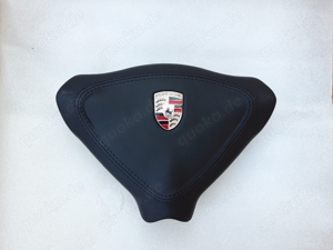 Porsche 911 993 996 Boxster 986 3 Speichen Lenkrad Leder Airbag Sehr selten TOP Bild 6