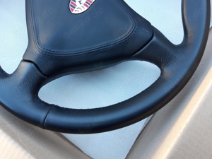 Porsche 911 993 996 Boxster 986 3 Speichen Lenkrad Leder Airbag Sehr selten TOP Bild 4